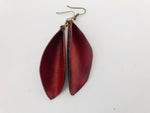 Wyoming Autumn Leather Earrings